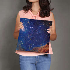 Galaxy Throw Pillow – Double-sided Space Design for Cosmic Decor