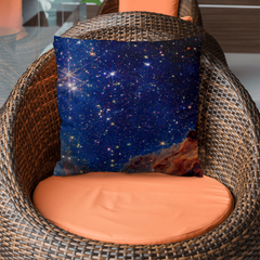 Galaxy Throw Pillow – Double-sided Space Design for Cosmic Decor