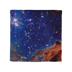 Cosmic Star Nebula Pillow Cover