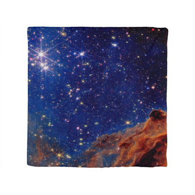 Cosmic Star Nebula Pillow Cover