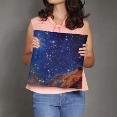 Cosmic Star Nebula Pillow Cover
