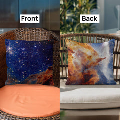 Cosmic Star Nebula Pillow Cover