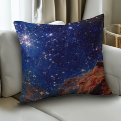 Cosmic Star Nebula Pillow Cover