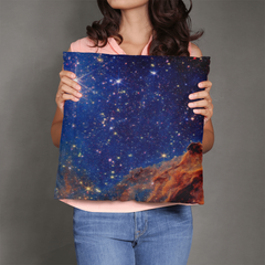Cosmic Star Nebula Pillow Cover