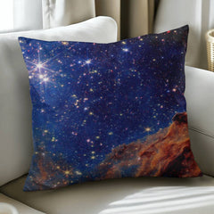 Cosmic Star Nebula Pillow Cover