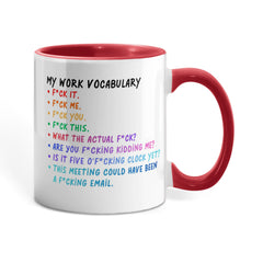 F-CAW-F Color Pop Mug (15 oz, 11 oz, various colors)