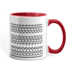 Good Vibes Only Mug (11oz/15oz) with Sneaky Fck This Sht coded pattern