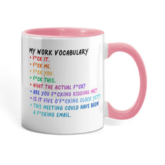 F-CAW-F Color Pop Mug (15 oz, 11 oz, various colors)