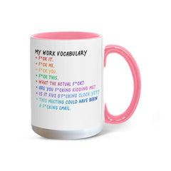 F-CAW-F Color Pop Mug (15 oz, 11 oz, various colors)