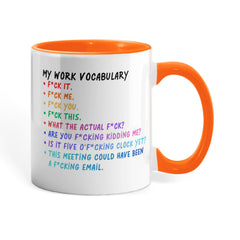 F-CAW-F Color Pop Mug (15 oz, 11 oz, various colors)