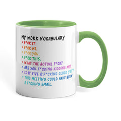 F-CAW-F Color Pop Mug (15 oz, 11 oz, various colors)