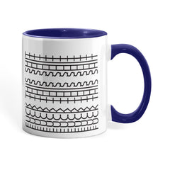Good Vibes Only Mug (11oz/15oz) with Sneaky Fck This Sht coded pattern
